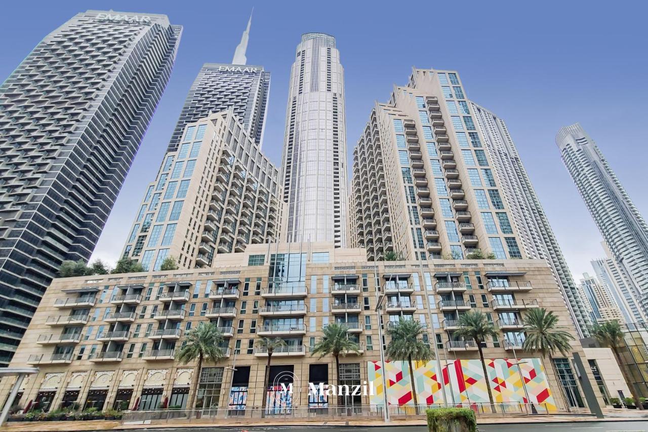 Manzil - Luxury 1Br Apartment In Downtown With Burj Khalifa View Next To Dubai Mall Eksteriør bilde